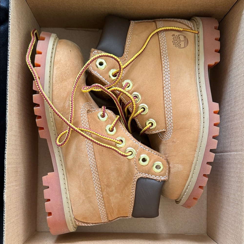 Timberland Kids Light Brown Boots